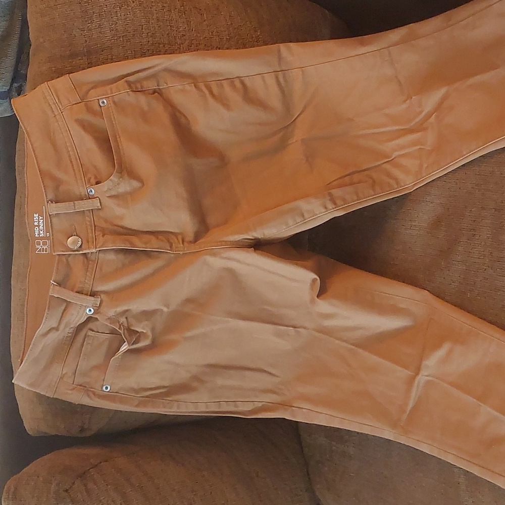 Carmel colored soft jeans